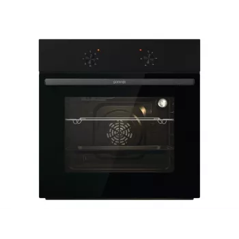 Forno Gorenje | BO6615E01B | 60 L | Elétrico | EnamelClean | Botões basculantes | Altura 59,5 cm | Largura 59,5 cm | Preto