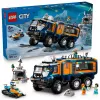 LEGO City Camião de expedição ao Ártico 60471 – conjunto de 1064 peças com 4 minifiguras, laboratório móvel, para crianças a partir dos 8 anos