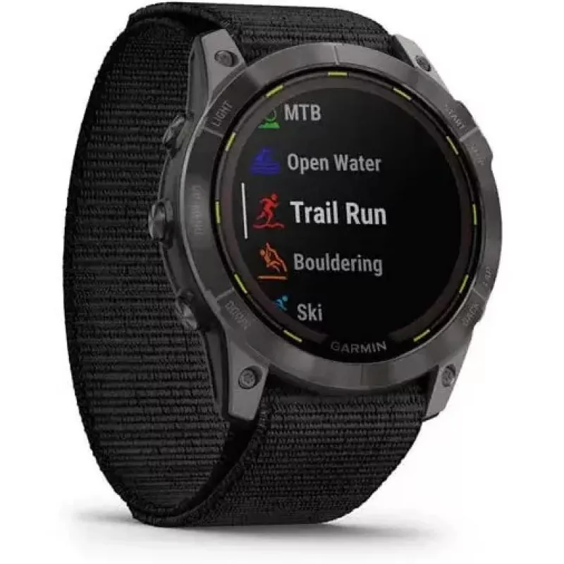 Garmin Enduro 2 3,56 cm (1,4 polegadas) MIP 35 mm Digital 280 x 280 píxeis Ecrã tátil Cinzento Wi-Fi GPS (satélite)