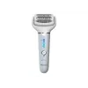 Depiladora Panasonic ES-EY90A503, utilização a seco e molhado, azul/branco