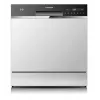 Máquina de lavar louça Toshiba DW-08T2EE(W)-PL, 8 serviços, classe de eficiência energética F, 49 dB, 55×59×50 mm