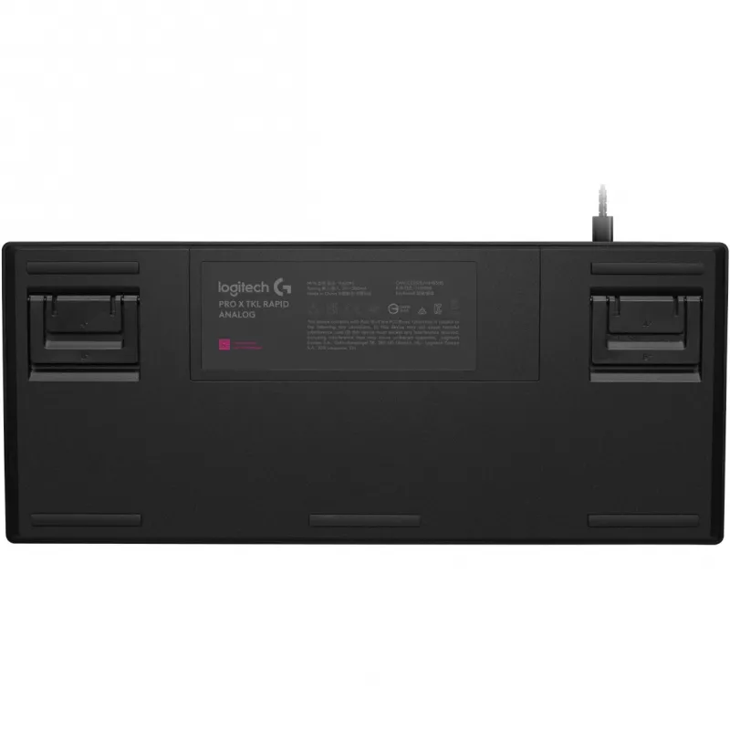 Logitech G PRO X RAPID - Teclado - TKL - retroiluminação - USB - QWERTZ - alemão - interruptores: lineares - preto (920-013228)