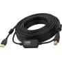 Cabo USB Vision TC 10MUSB+/BL/2 USB 2.0 10m USB A USB B preto