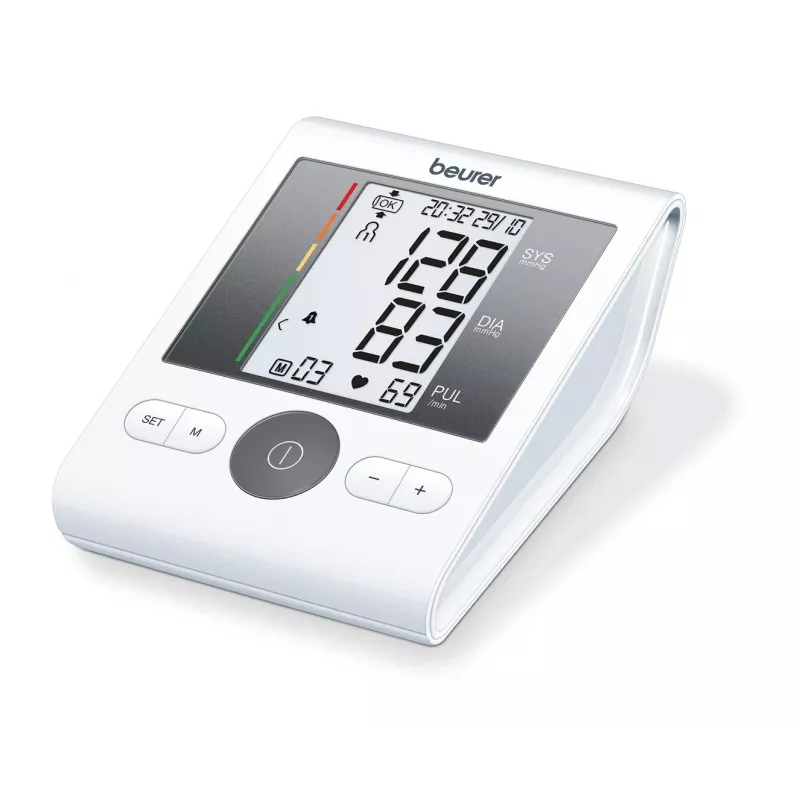 Medidor de tensão arterial Beurer BM28 medição automática com ecrã LCD