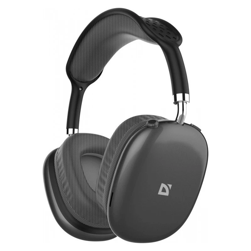 Defender FreeMotion B645 auscultadores Bluetooth on-ear, Bluetooth 5.3, USB-C, jack de 3,5 mm, microfone integrado, 20–20000 Hz, 105 dB, pretos