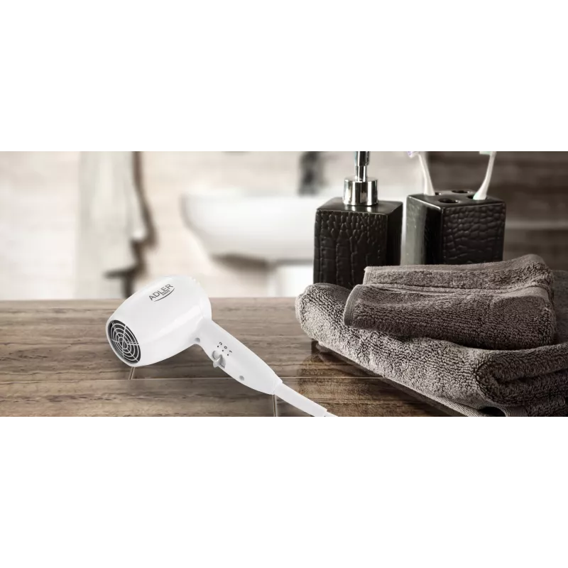Secador de cabelo Adler AD 2252 1600 W Branco