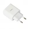 Carregador rápido USB Type-C de interior IBOX C-37, 20W, USB-C PD 3.0, saída 3 A, branco