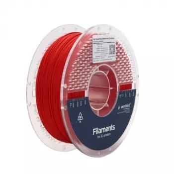 Bobina de filamento Gembird PLA 1,75 mm vermelho 1 kg para impressão 3D