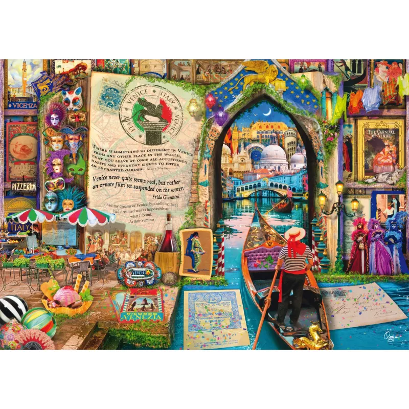 Puzzle Schmidt Spiele Aimee Stewart: Memories of Venice — 1000 peças