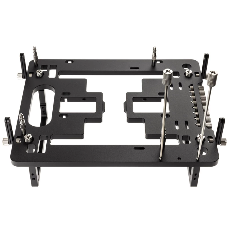 Bancada de testes Streacom BC1 Mini V2 preta – chassis compacto de arrefecimento passivo open-frame