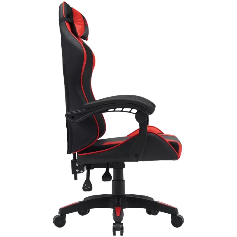 Cadeira gaming CANYON Core SGCH2 — design ergonómico, altura ajustável, preto/vermelho