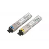 Módulo SFP Extralink SFP WDM 1.25G 1,25Gbps, 1310/1550nm, Monomodo, 20km, SC, DOM, Par