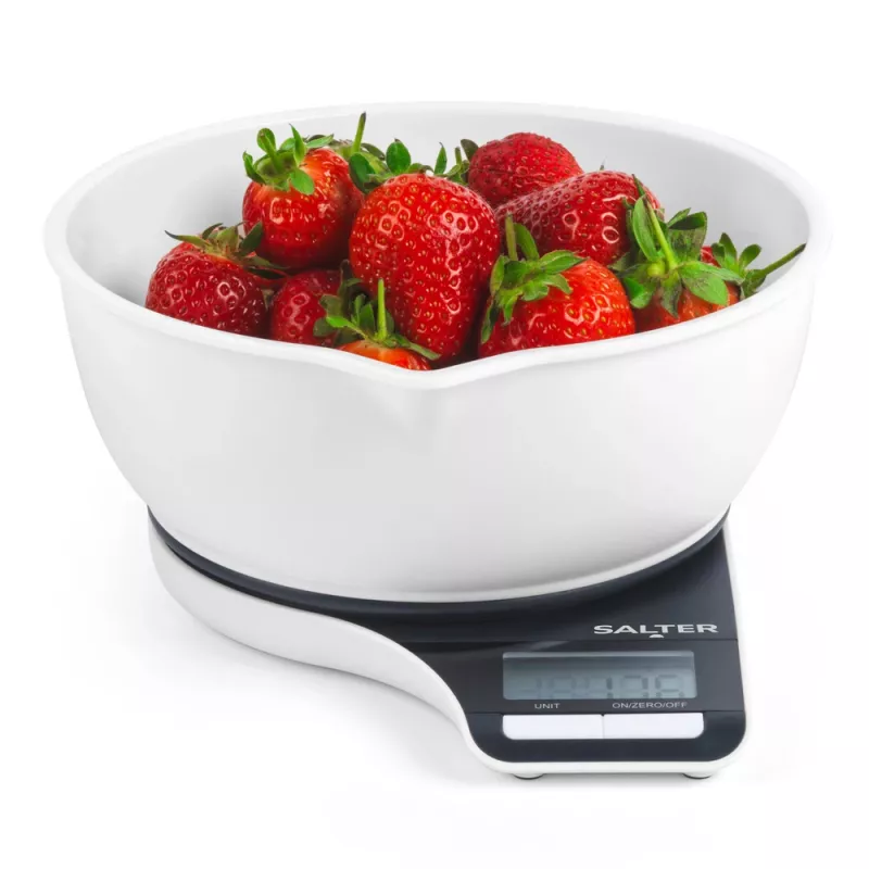 Balança de cozinha Salter Electronic Jugscale preto/branco
