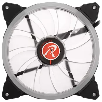 Ventoinha RAIJINTEK IRIS 14 Rainbow RGB-LED 140 mm, conjunto de 2 com controlador
