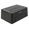 DeLOCK - Docking station para HDD compartimentos: 2 - SATA 6Gb/s - 6 Gbit/s - USB 3.1 (Gen 2) - preto (63957)
