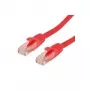 Cabo de rede UTP Cat.6 VALUE, LSOH, vermelho, 10m (21.99.1081)