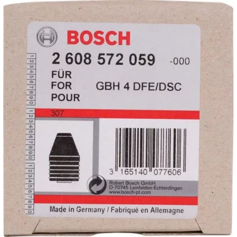 Bosch 2 608 572 059 mandril sem chave SDS-plus