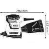Bosch GSS 160 Multi lixadeira múltipla 24000 RPM multicolor