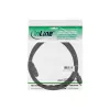 Cabo FireWire 400 para 800 InLine 34901 1 m macho/macho preto