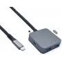 Hub USB VALUE 12.99.1126 – USB 3.2 Gen 2 (host Type-C) 4 portas (2×A + 2×C) 10000 Mbit/s, preto