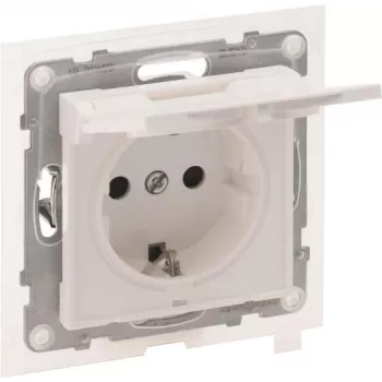 Legrand SEANO Tomada Schuko SL 765124 com proteção reforçada contra contacto e tampa basculante 10 (765124)