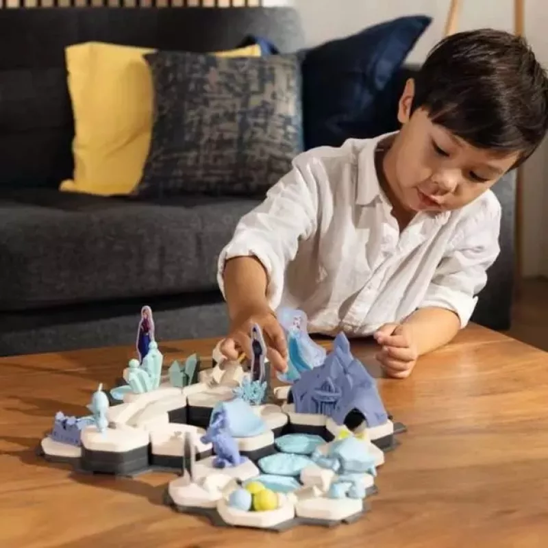 Pista de berlindes Ravensburger GraviTrax Junior Starter-Set Frozen — Ravensburger 73385