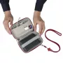 Bolsa de proteção Rivacase 9101 (PU) EVA (etileno-acetato de vinilo) vermelha