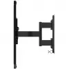 HAGOR BrackIT TnT - conjunto de montagem (suporte) - totalmente móvel - para ecrã plano - preto - tamanho do ecrã: 101,6-165,1 cm (40-65) - montagem na parede