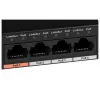 Dahua Technology PFS3006-4ET-60 Unmanaged L2 Fast Ethernet (10/100) Power over Ethernet (PoE) preto