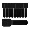 Suporte de parede para cabos em velcro LABEL THE CABLE PRO, conjunto de 50 unid. - preto