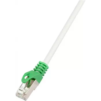 LogiLink - cabo patch - RJ-45 (M) para RJ-45 (M) - 2 m - SFTP, PiMF - CAT 6 - sem halogéneos - cinzento
