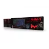 Gembird GGS-UMGL4-01 Phantom kit gaming 4 em 1 retroiluminado (teclado, rato, auscultadores, tapete de rato), com fio USB, disposição US, preto