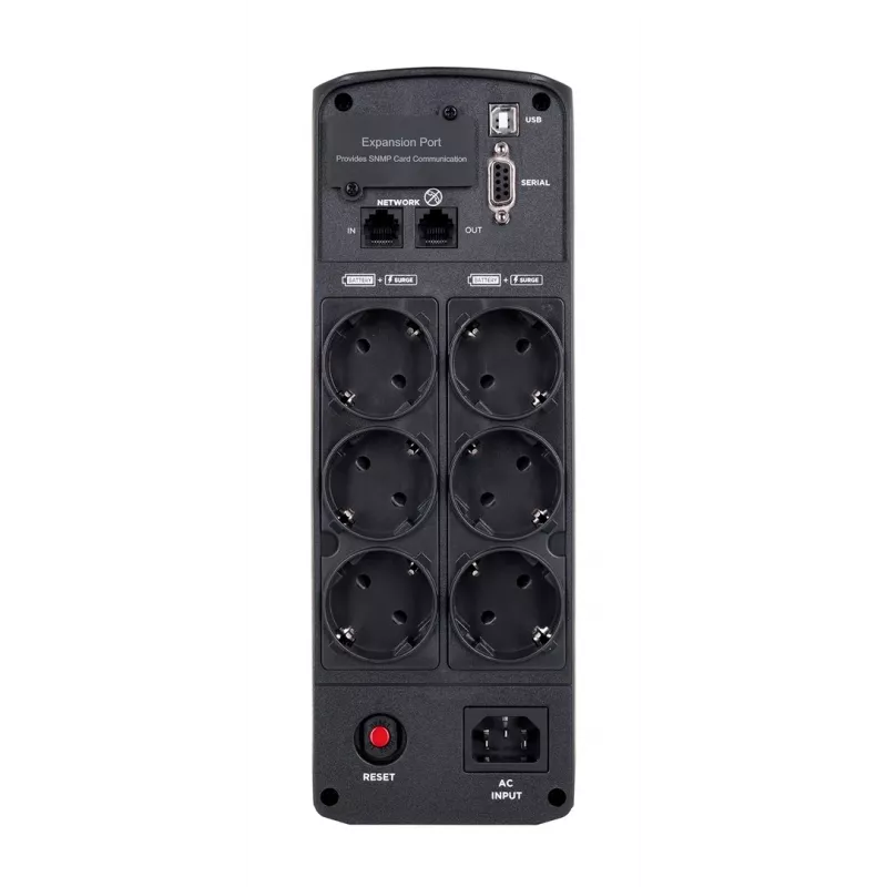 UPS (fonte de alimentação ininterrupta) CyberPower CP1600EPFCLCD Line-Interactive 1,6 kVA 1000 W 6 saídas AC