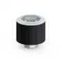 Racor reto BitsPower G1/4 rosca macho para tubo de 16/10 mm – preto mate