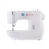 Máquina de costura semiautomática SINGER M2105 – 8 pontos, casa de botão em 4 passos, braço livre, elétrica, branca