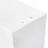 Caixa de PC Mini-ATX ssupd Meshroom S V2, branca, painéis em malha, suporta placa-mãe ATX e PCIe 5.0
