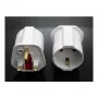 Synergy 21 LED adaptador-fonte de alimentação UK-D 3 pinos para tomada com contacto de proteção
