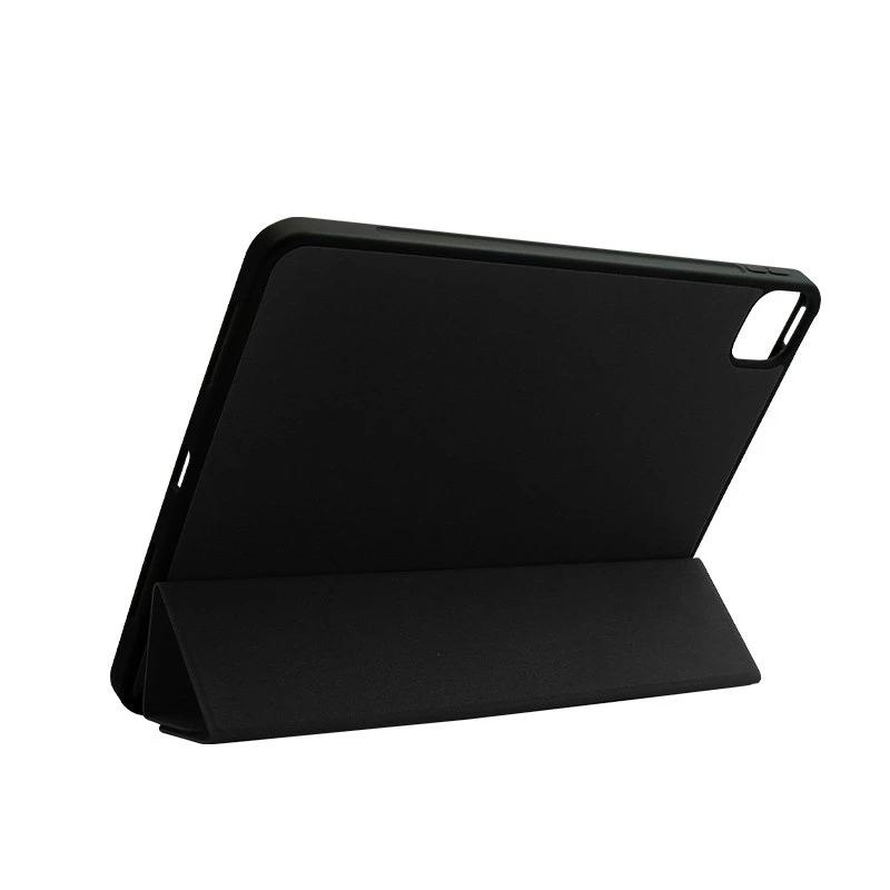 Capa tipo folio Crong FLEXFOLIO para Apple iPad 11 Pro Air 10,9 polegadas preto