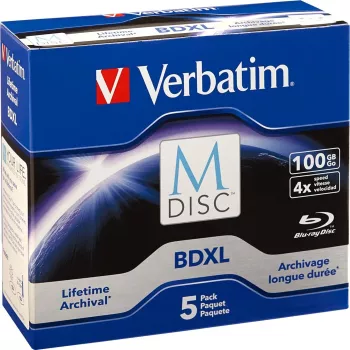 Verbatim BDXL 100GB 4X 5 unid.