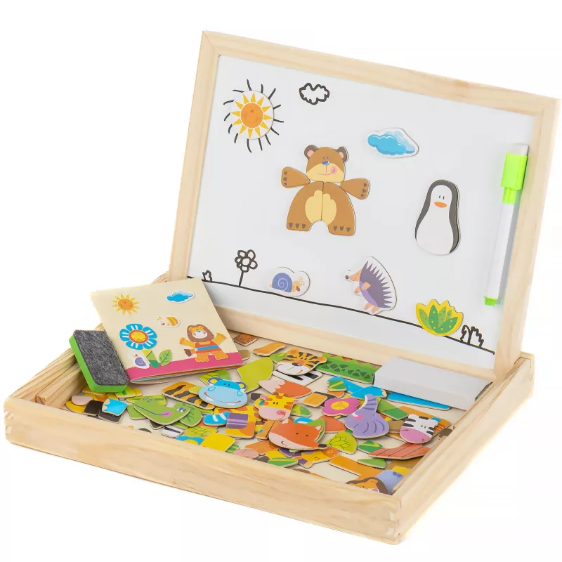 Extralink Toys quadro de giz e magnético educativo de dupla face