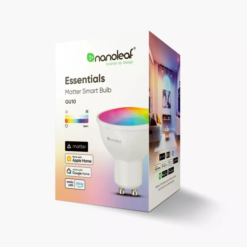 Lâmpada inteligente Nanoleaf Essentials NF080B02-1GU10 Wi-Fi 5 W branca