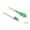 Cabo de fibra ótica InfiniBand DeLOCK 83235 1m LC SC OS2 amarelo