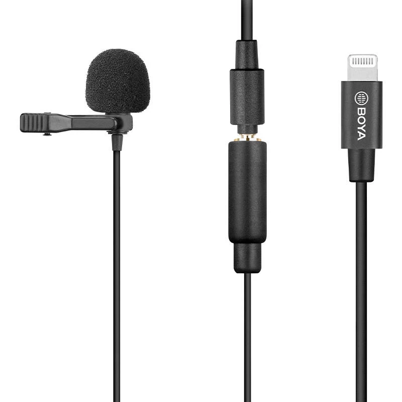 Microfone de lapela BOYA BY-M2
