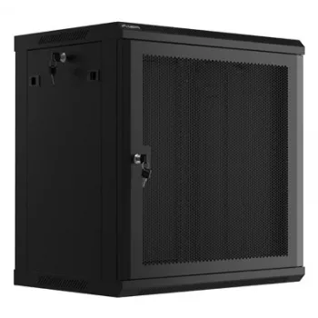Armário de parede Lanberg WF01-6412-23B 12U preto IP20