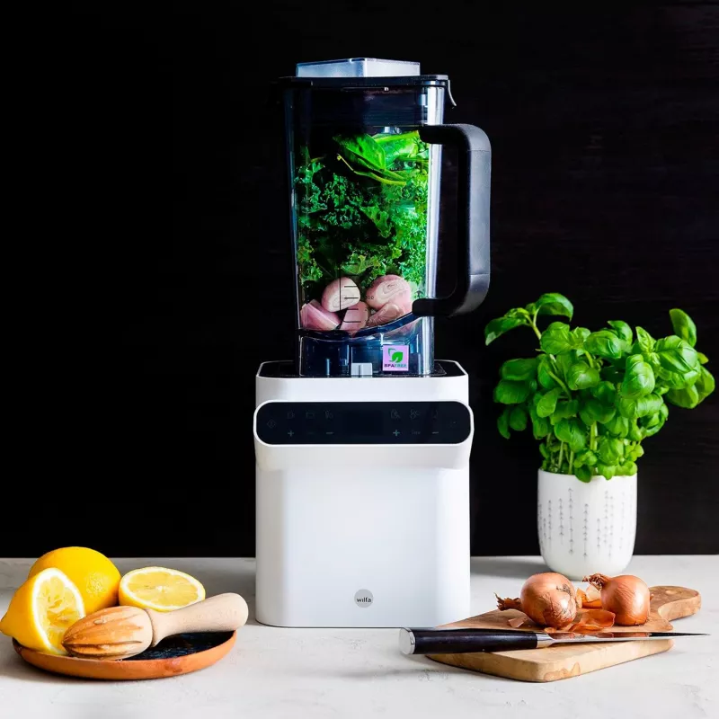 Máquina de waffles Wilfa WAD-518MW — 2 waffles, 1400 W, preto/branco
