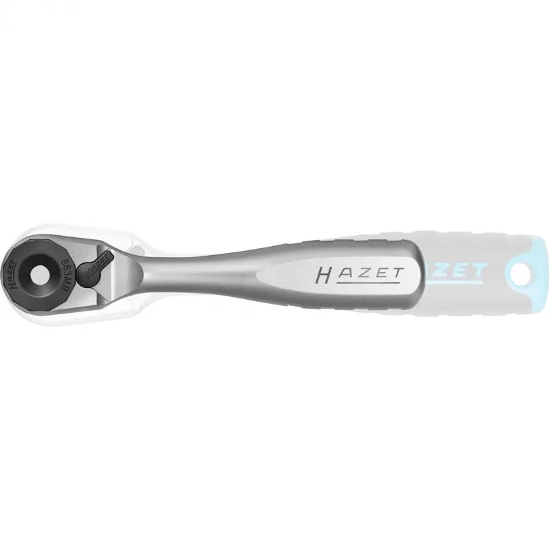 Chave de roquete 1/4 polegadas Hazet 863MB, encaixe quadrado 6,3 mm, comprimento 90 mm