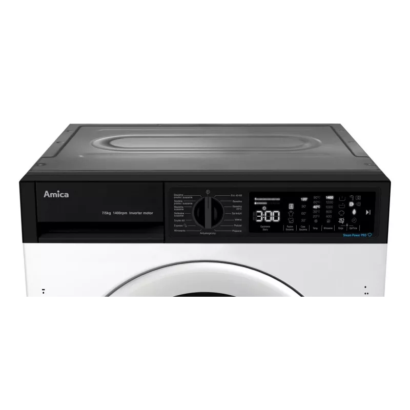 Máquina de lavar e secar roupa AMICA AWDBIC7514ELiStO