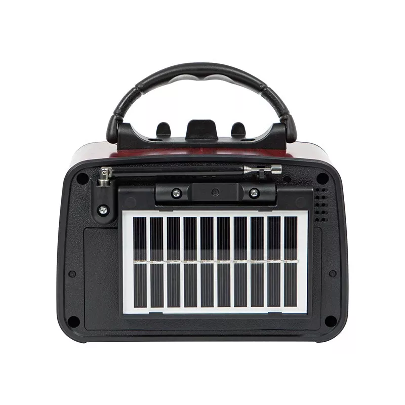 Rádio analógico BLOW RA10 AM/FM Solar 77-540 — recetor AM/FM com painel solar e bateria de reserva