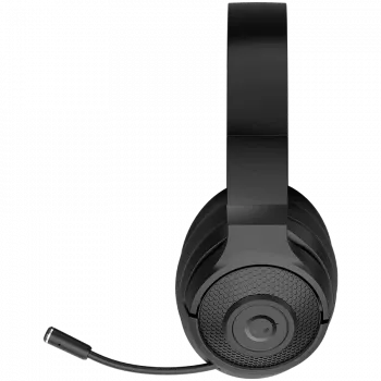 LORGAR Noah 500, headset gaming sem fios com microfone, JL7006, BT 5.3, autonomia até 58 h (1000mAh), cabo de carregamento USB-C (0,8 m), cabo AUX de 3,5 mm (1,5 m), tamanho: 195*185*8