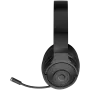LORGAR Noah 500, headset gaming sem fios com microfone, JL7006, BT 5.3, autonomia até 58 h (1000mAh), cabo de carregamento USB-C (0,8 m), cabo AUX de 3,5 mm (1,5 m), tamanho: 195*185*8